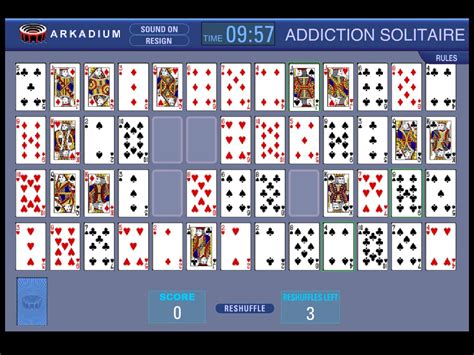 arkadium games addiction solitaire.